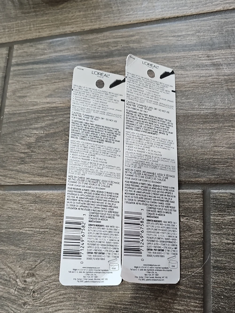 L'Oréal Infallible Brows Volumizing Mascara - Taupe/Brown